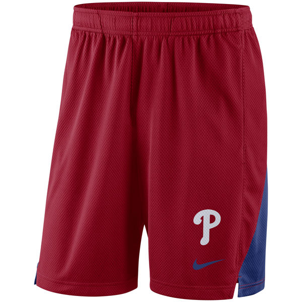 Men's Philadelphia Phillies Red Franchise Performance Shorts
